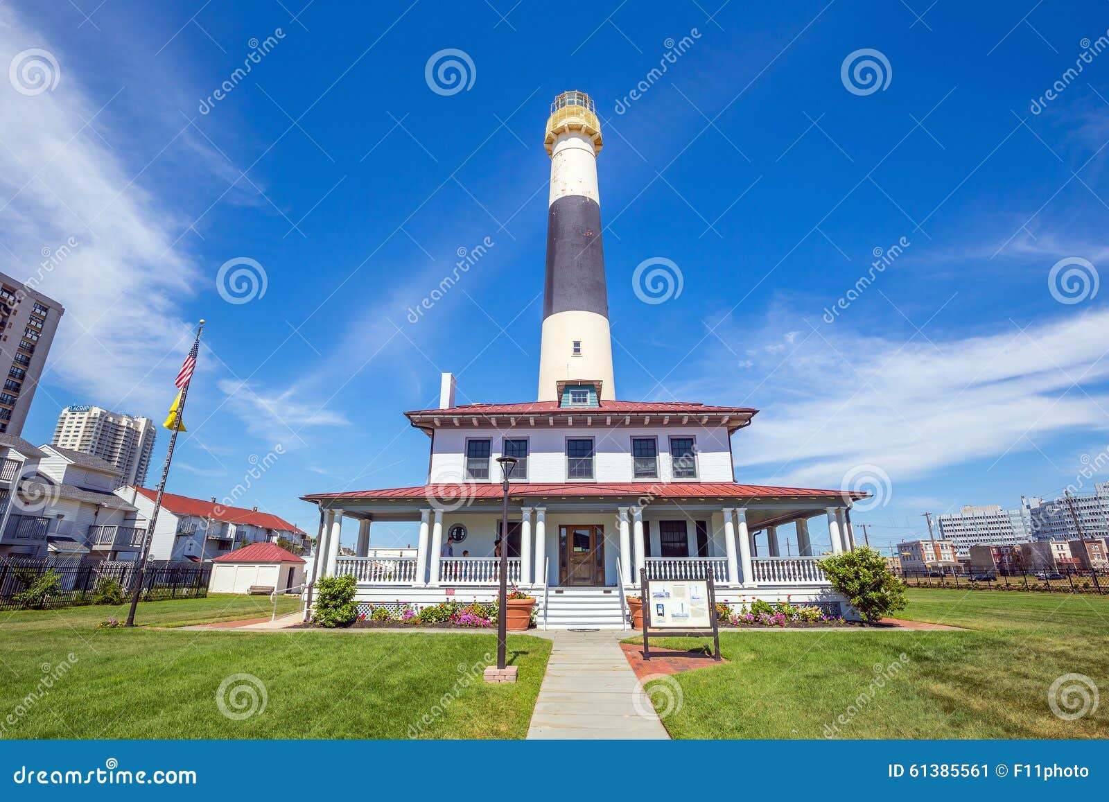 Atlantic City, New Jersey Skyline RoyaltyFree Stock Image