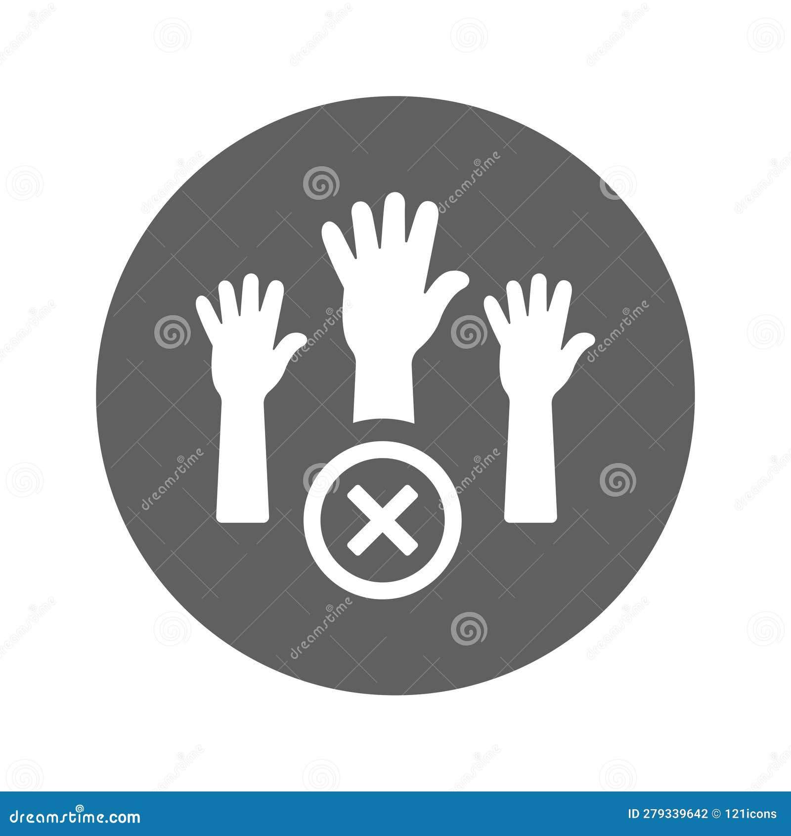 absent, absenteeism, hand icon
