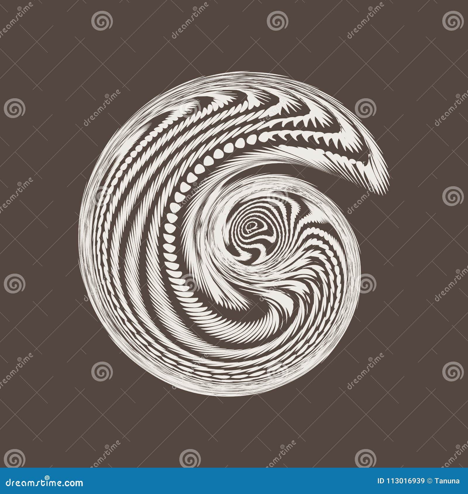  abstrackt spiral background