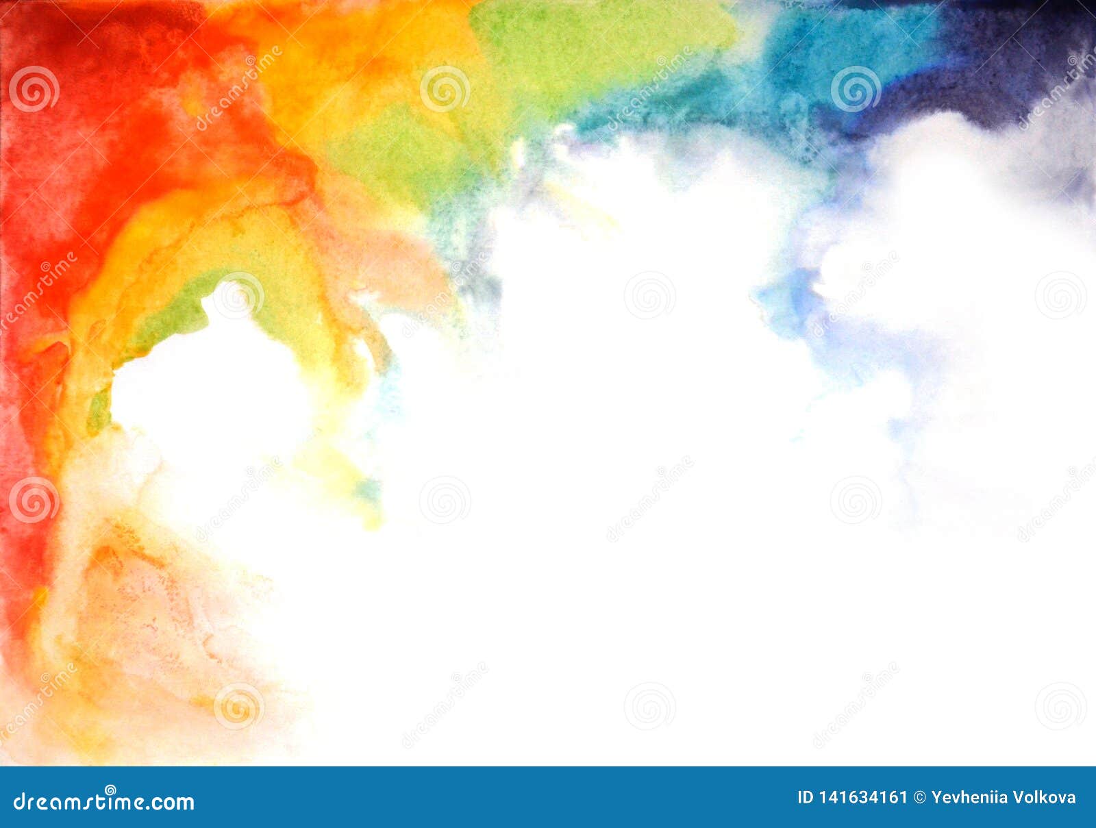 Abstract Acrylic and Watercolor Brush Strokes Painted Background. Frame,  Grunge Stock Image - Image of artistic, conservation: 141634161