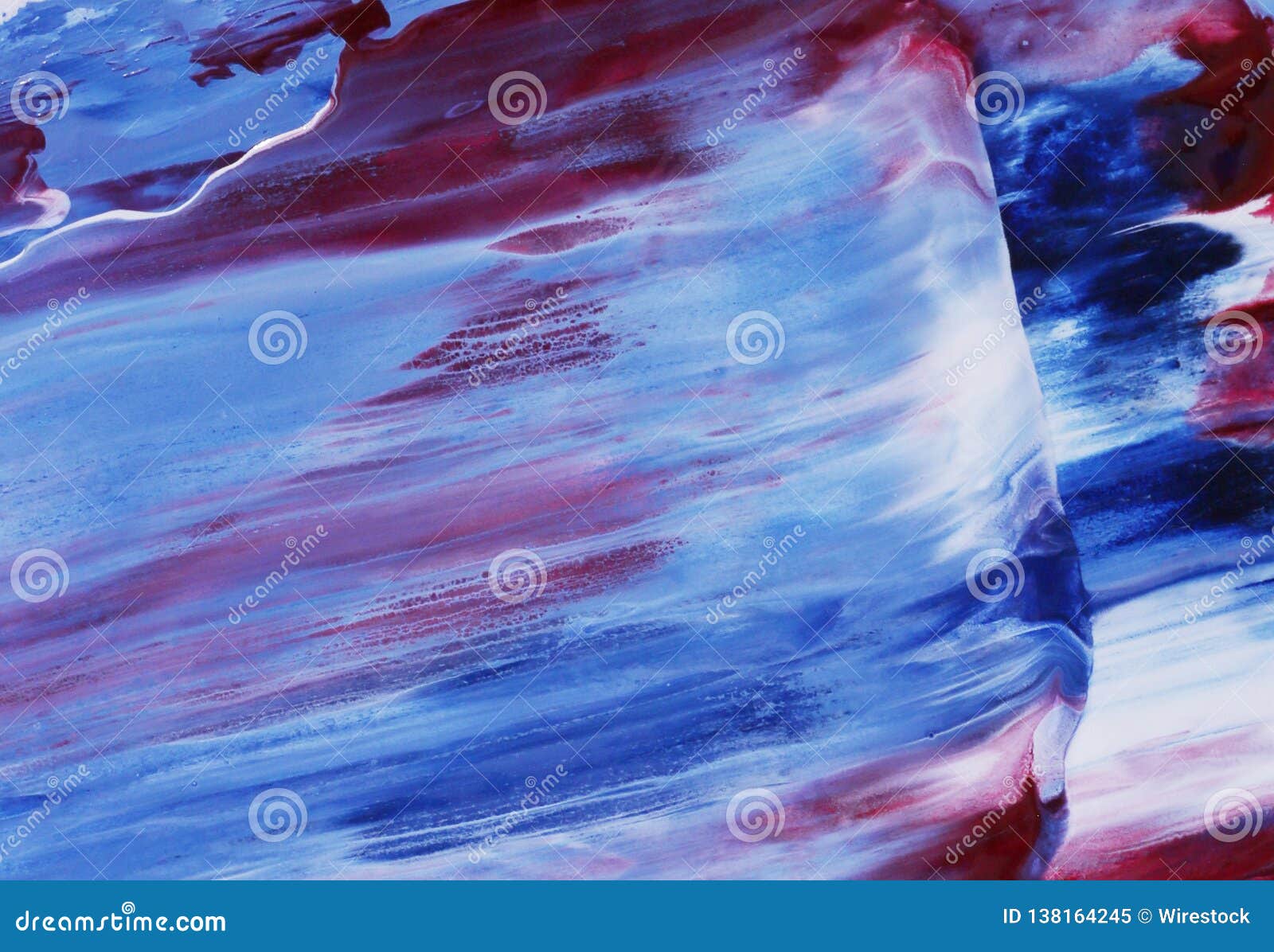 Abstract Aesthetic Painting Stock Image - Image of paint, blue: 138164245