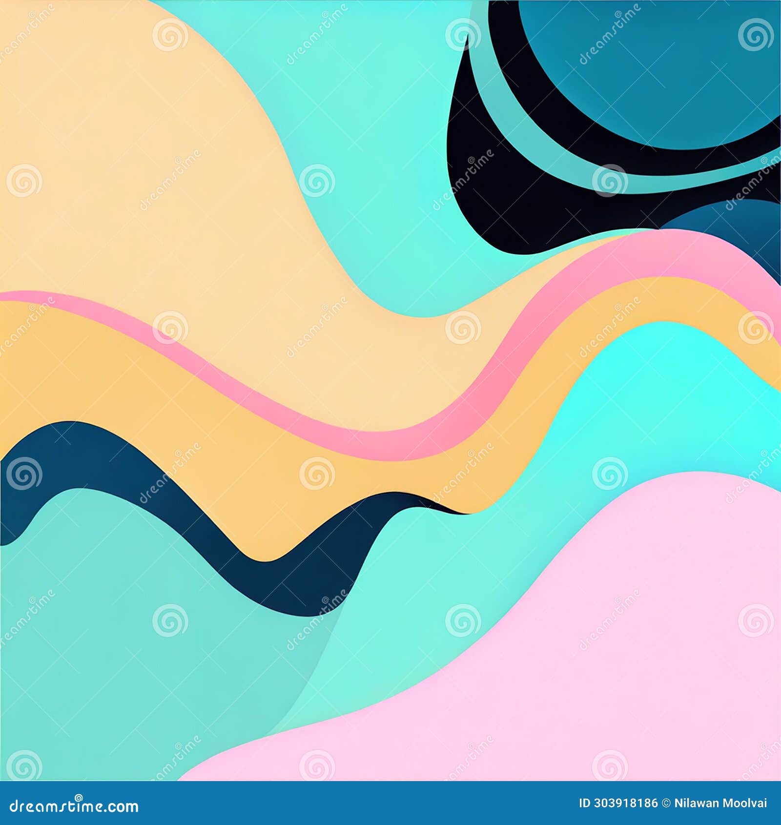 Abstract Aesthetic Pastel Background and Texture. Design Colorful