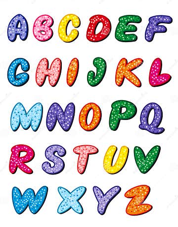 Abstract alphabet stock vector. Illustration of shine - 23565931