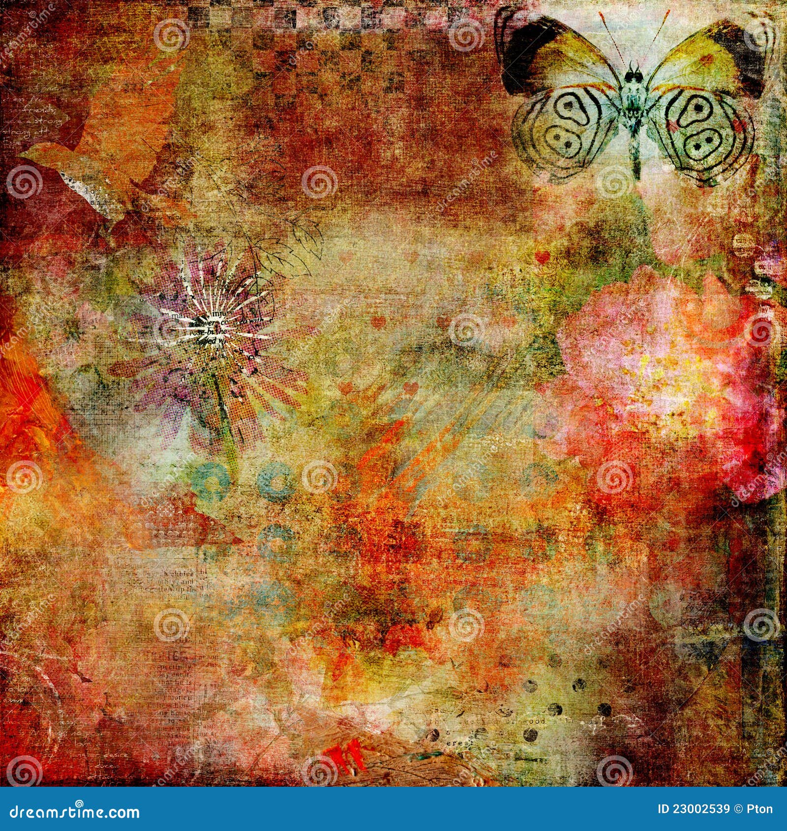 abstract altered art background 1