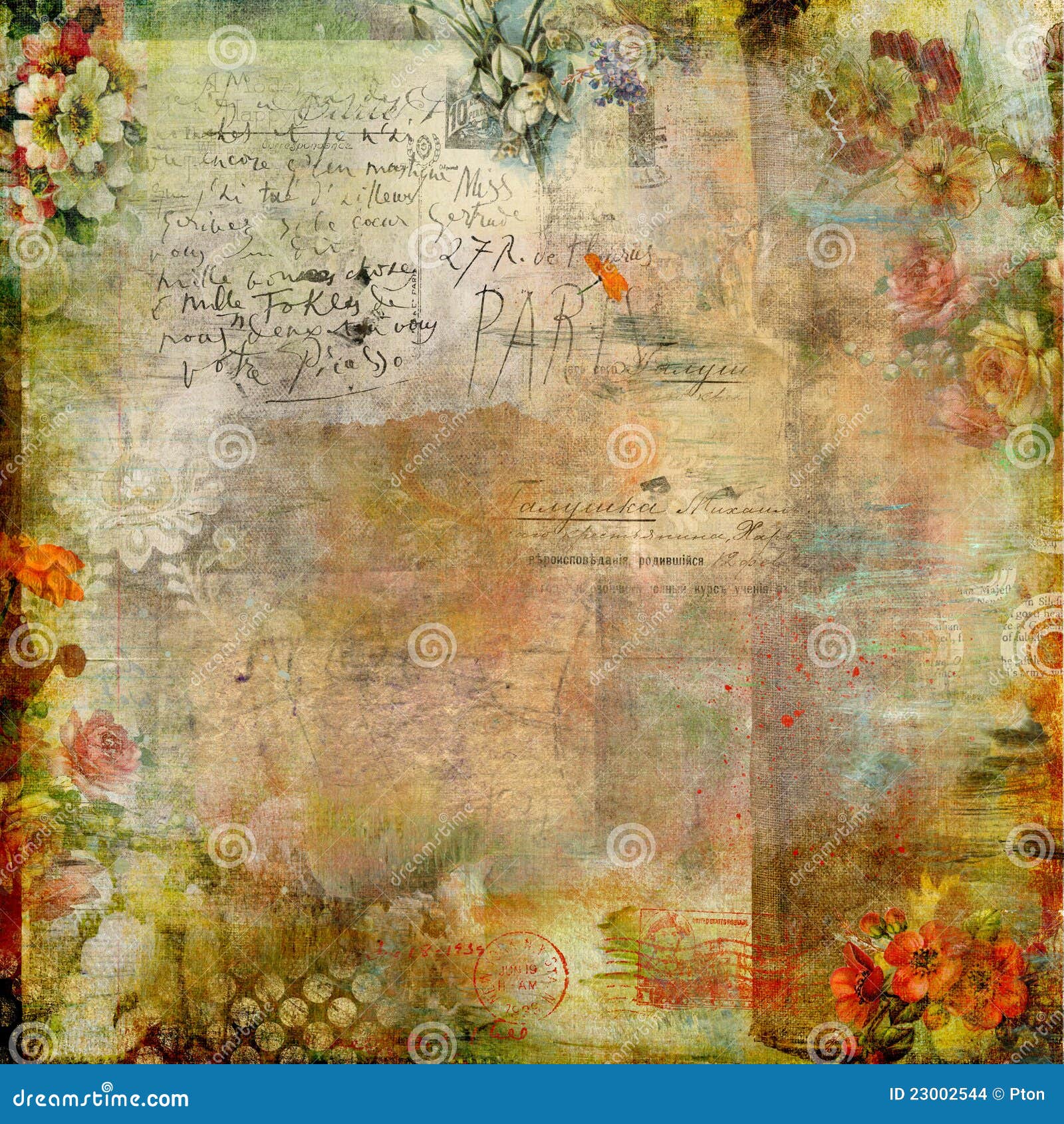 abstract altered art background 3