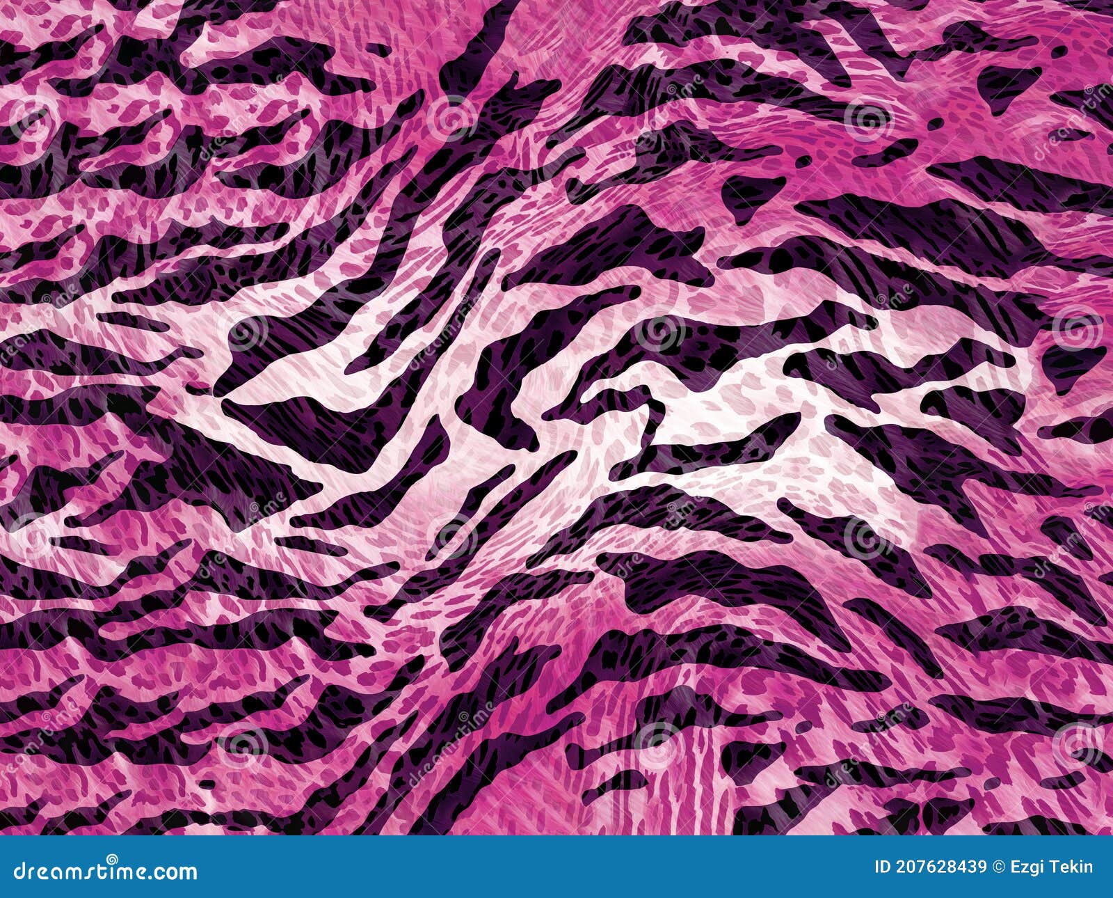 abstract animal skin pattern with geometric s