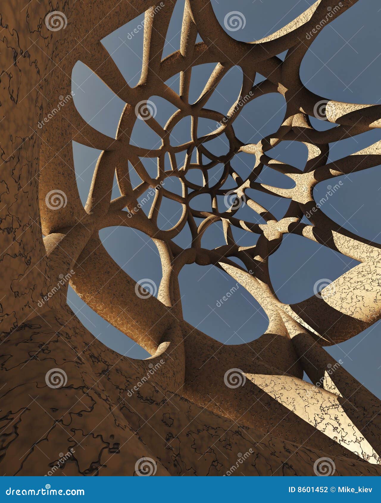 Abstract Architectural Model Stock Photo  Image of interlace, architecture: 8601452