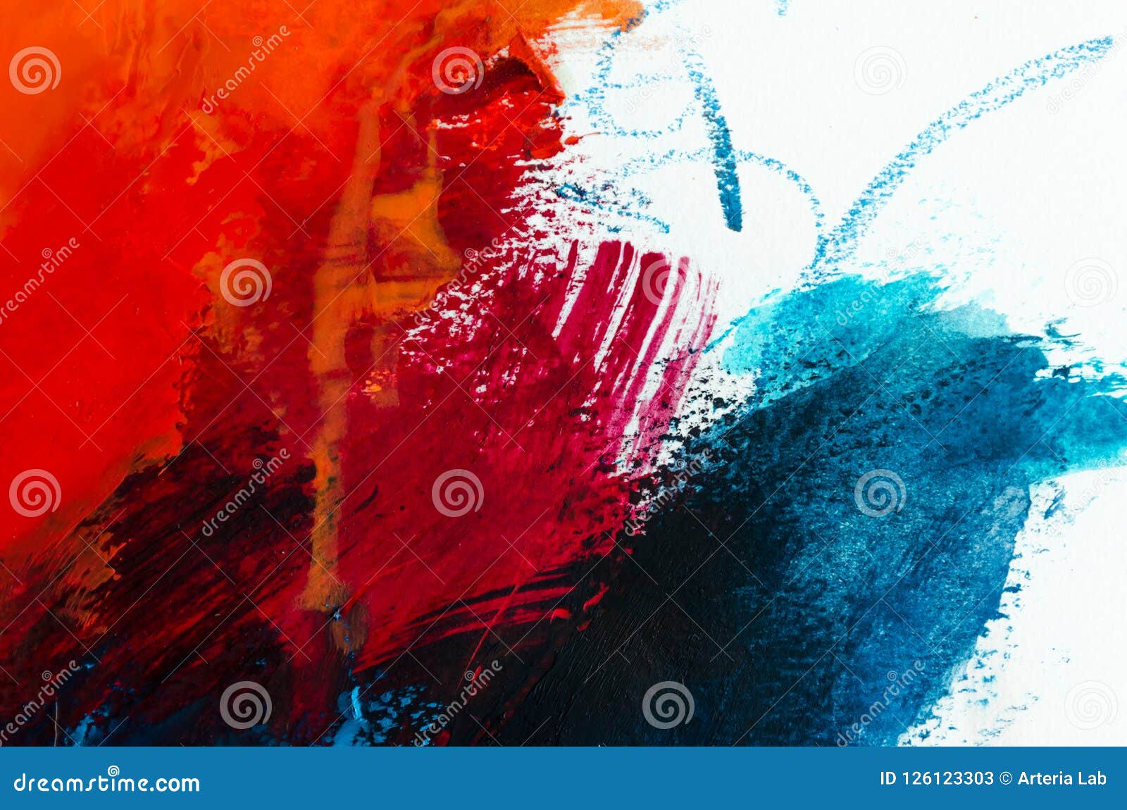 abstract oil painting background. oil on canvas texture. hand dr