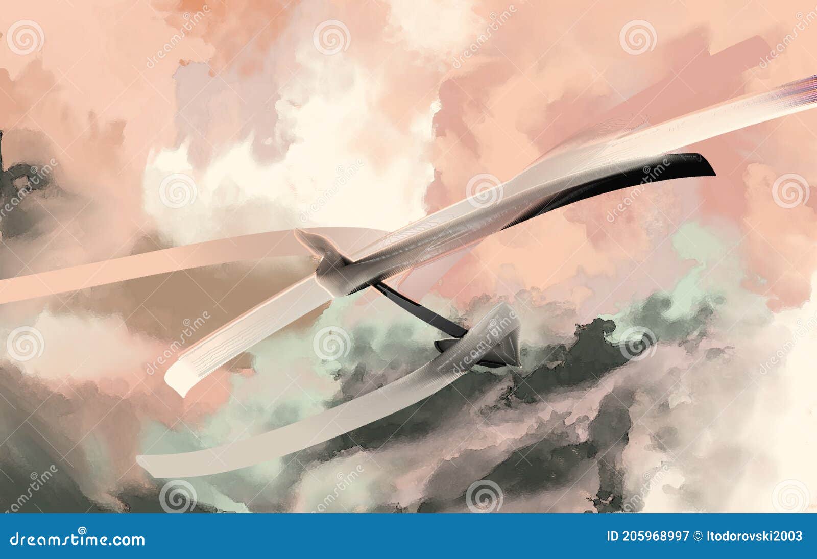 abstract modern art background