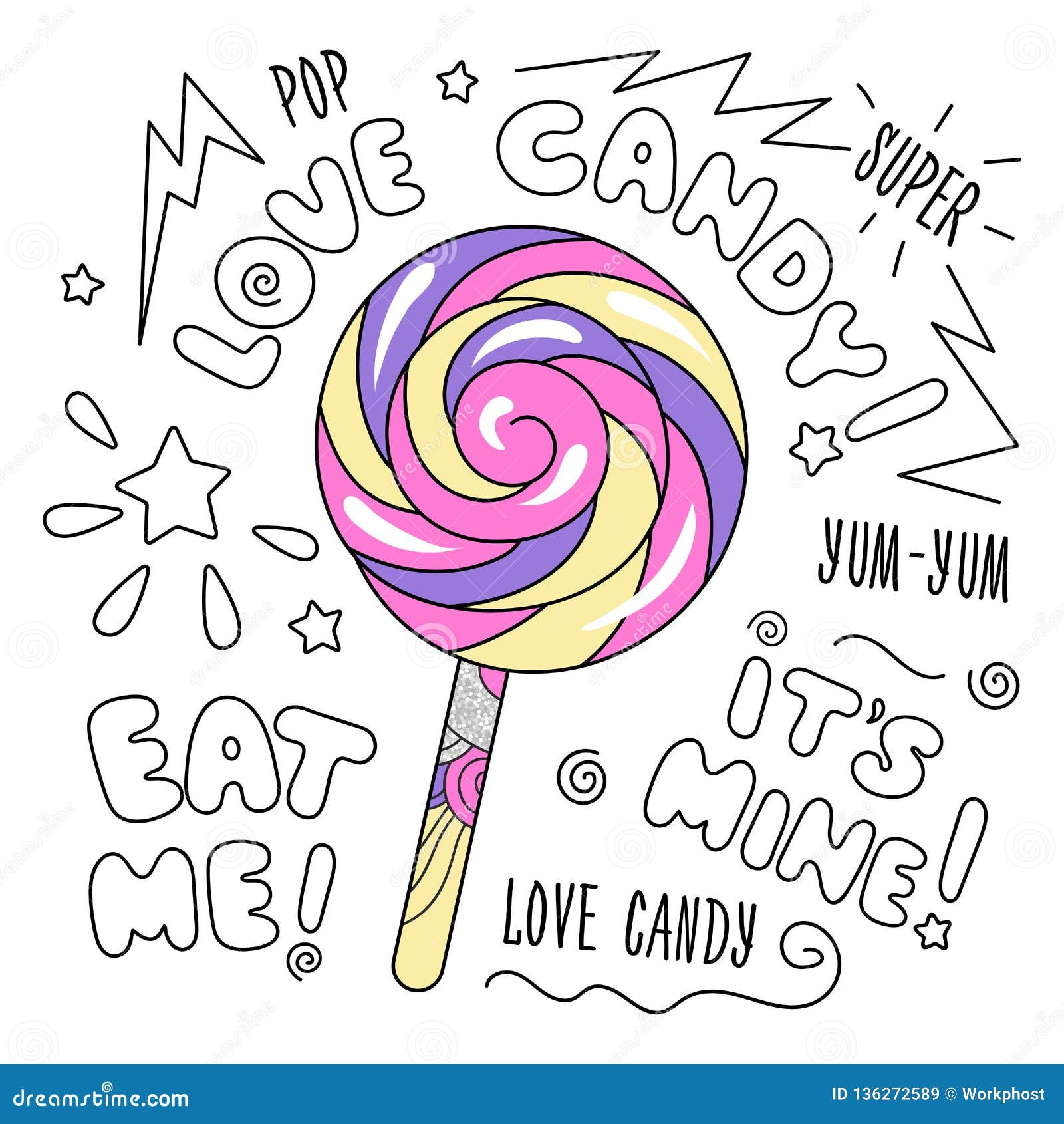 Paintbrush Candy Stock Illustrations – 299 Paintbrush Candy Stock  Illustrations, Vectors & Clipart - Dreamstime