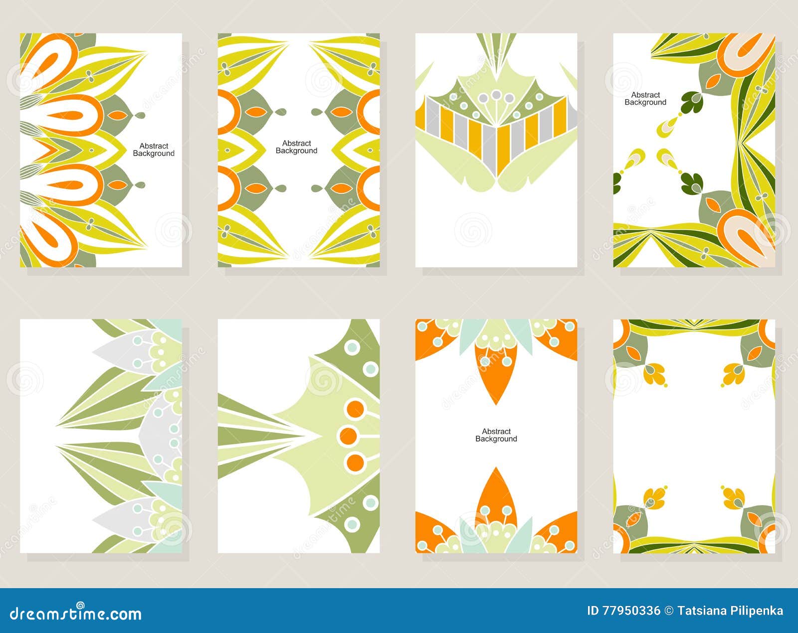 Abstract art card stock vector. Illustration of element 77950336