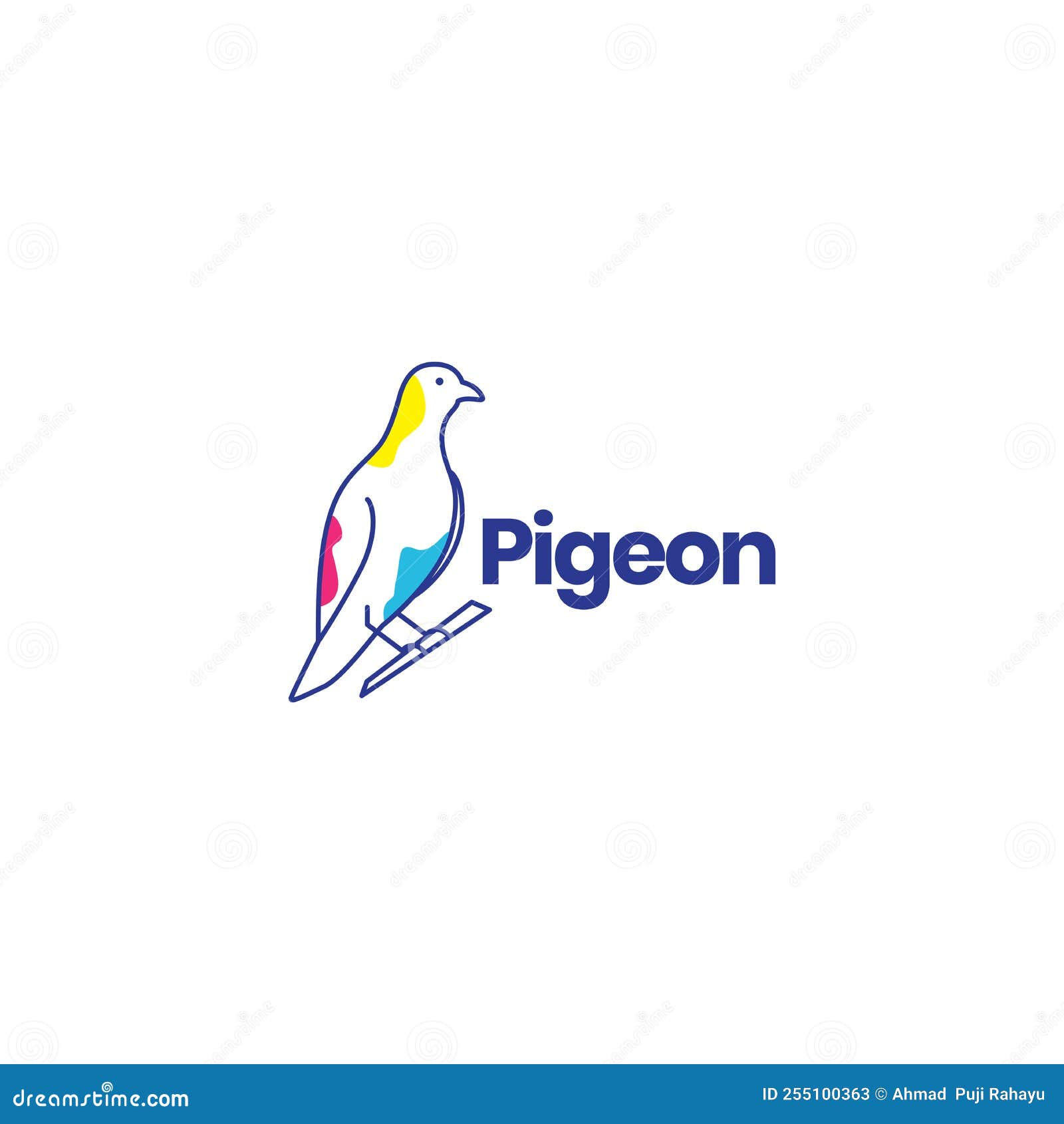 Bird logo vector. Flying Bird Logo design vector template. Dove Pigeon  Logotype concept icon. Stock Vector by ©shuttersport 307398328