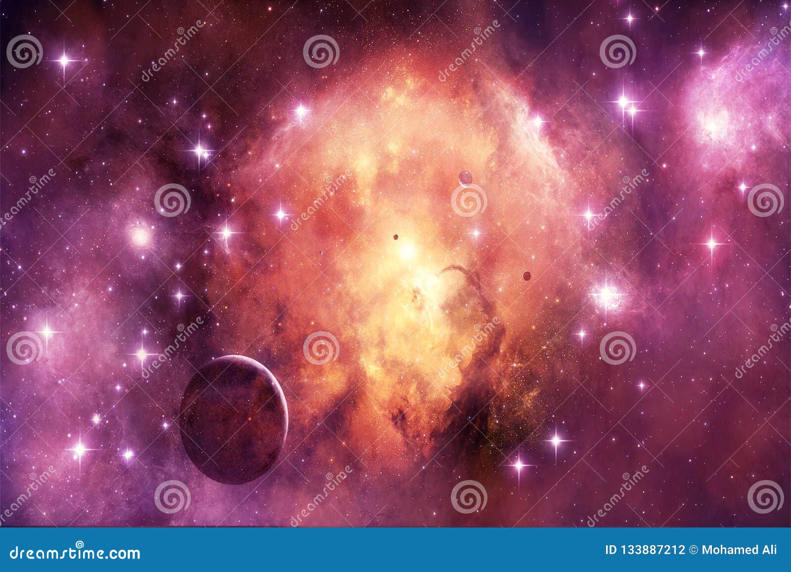 Beautiful Colorful Galaxy Background Images
