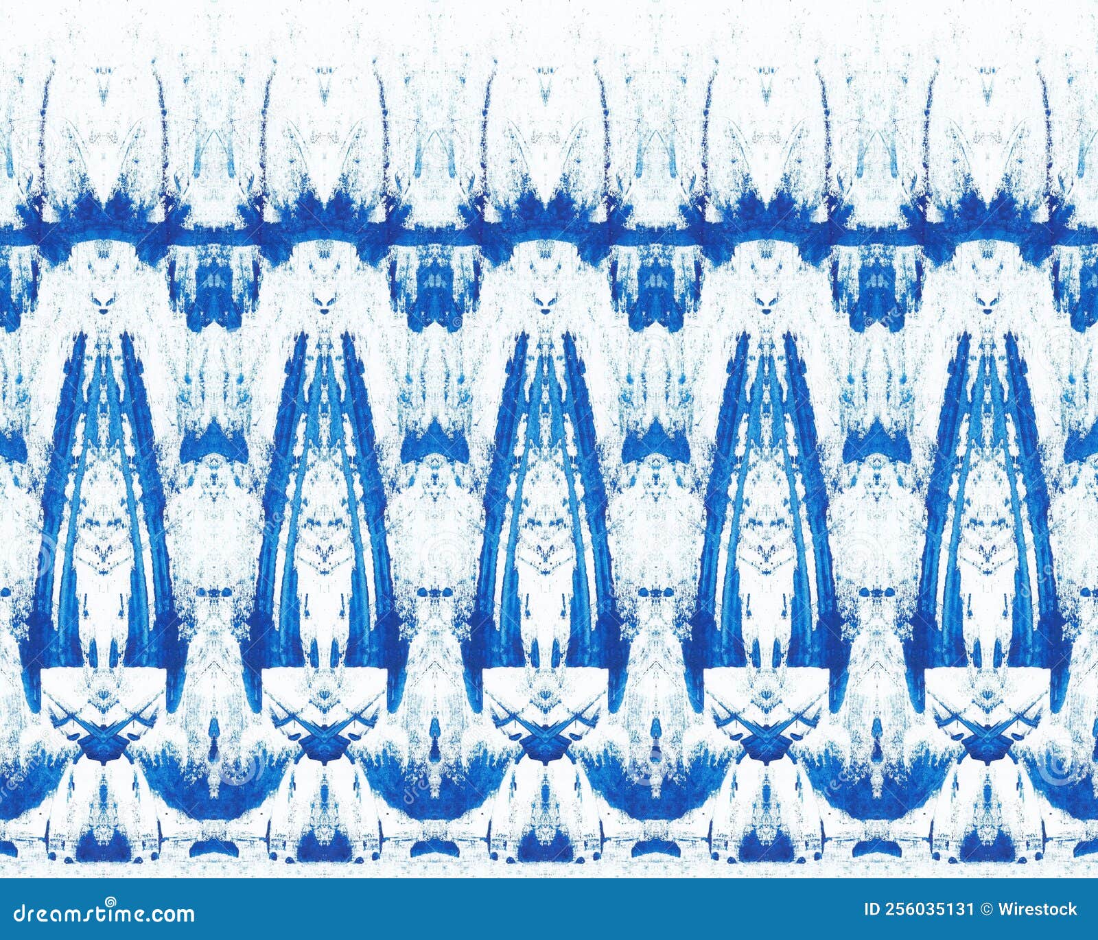 Abstract Artwork Made of Watercolor and Mixed Media on Paper Stock