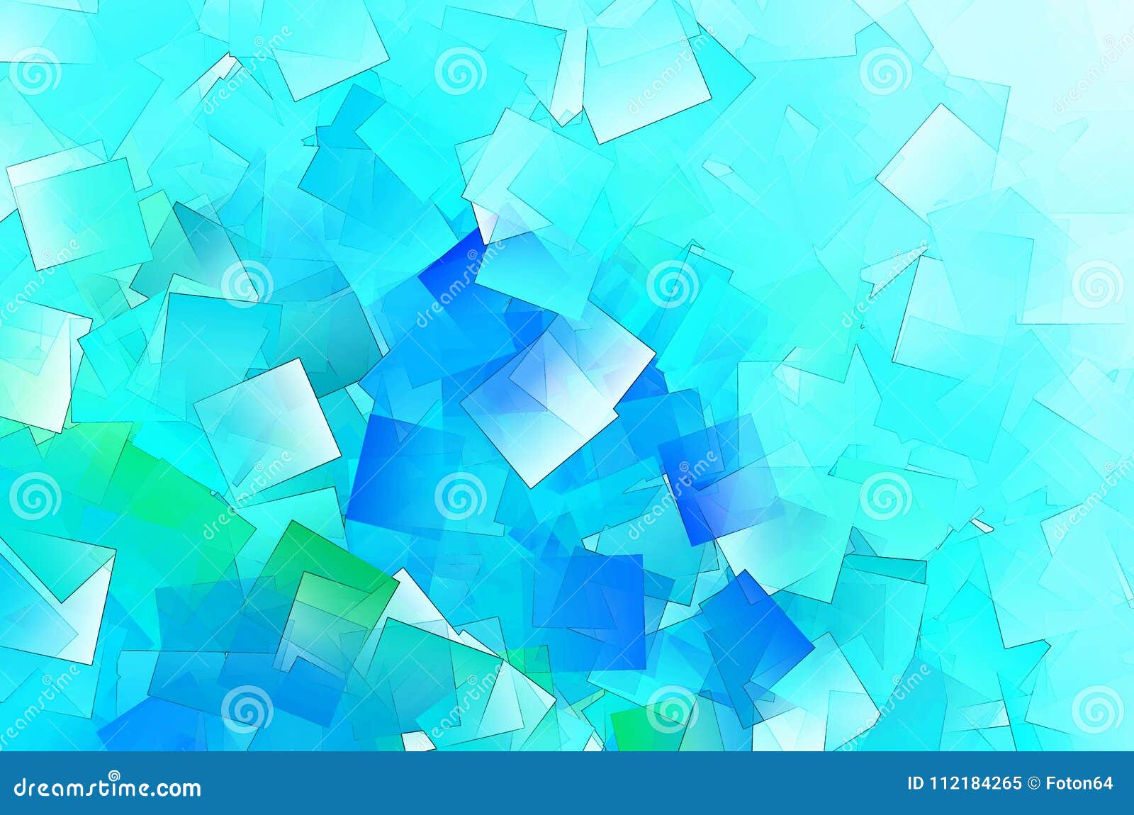 multicolored squares agglomeration abstract background