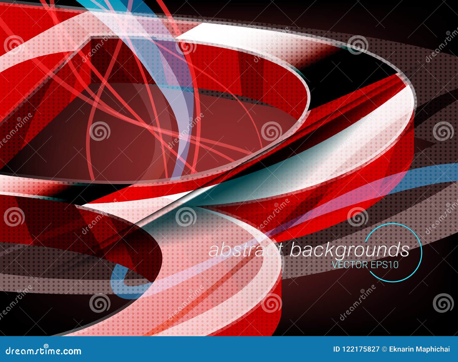 Abstract B Shapes Motion Graphics Scene Stock Vector - Illustration of