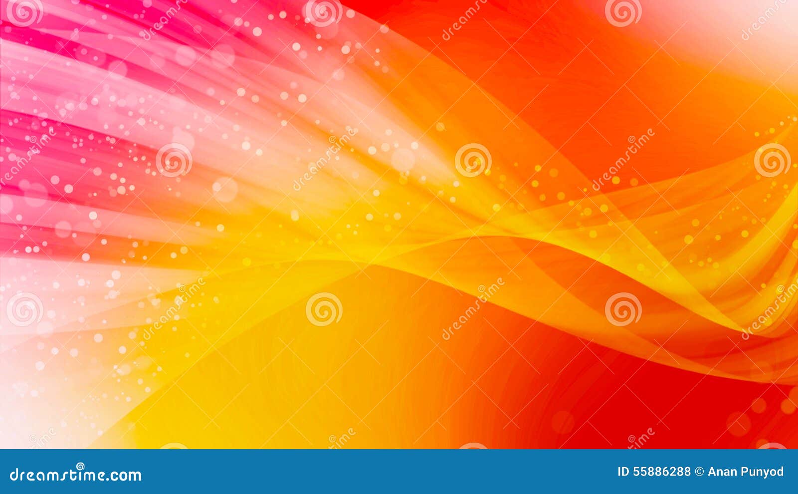 Abstract Background Art Design, Smooth Wave Bokeh and Pink Red Light Stock  Illustration - Illustration of orange, digital: 55886288