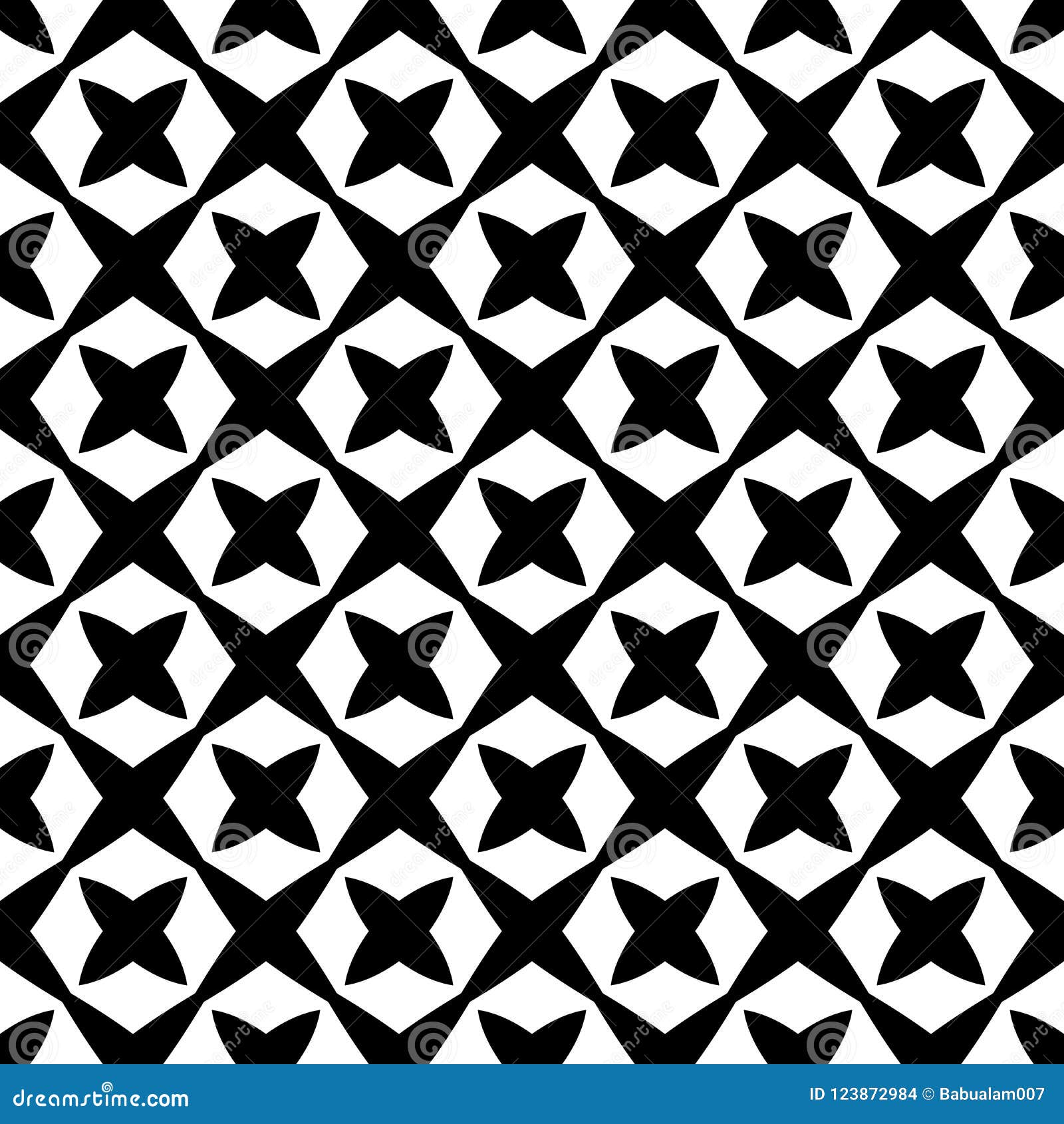 black and whiteseamlesss pattern  file