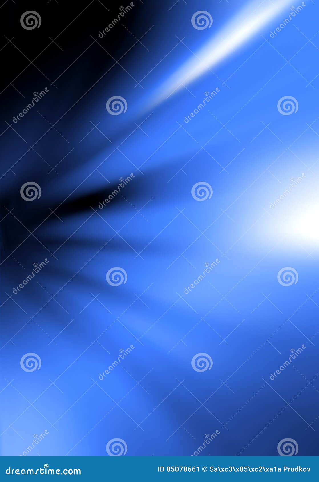Abstract Background in Blue Stock Illustration Illustration of color