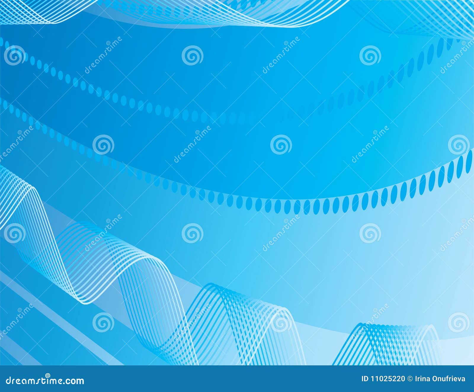 Abstract Background of Blue Stripes Stock Vector Illustration of