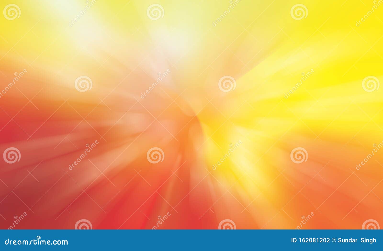 abstract background blurring with sun rays.