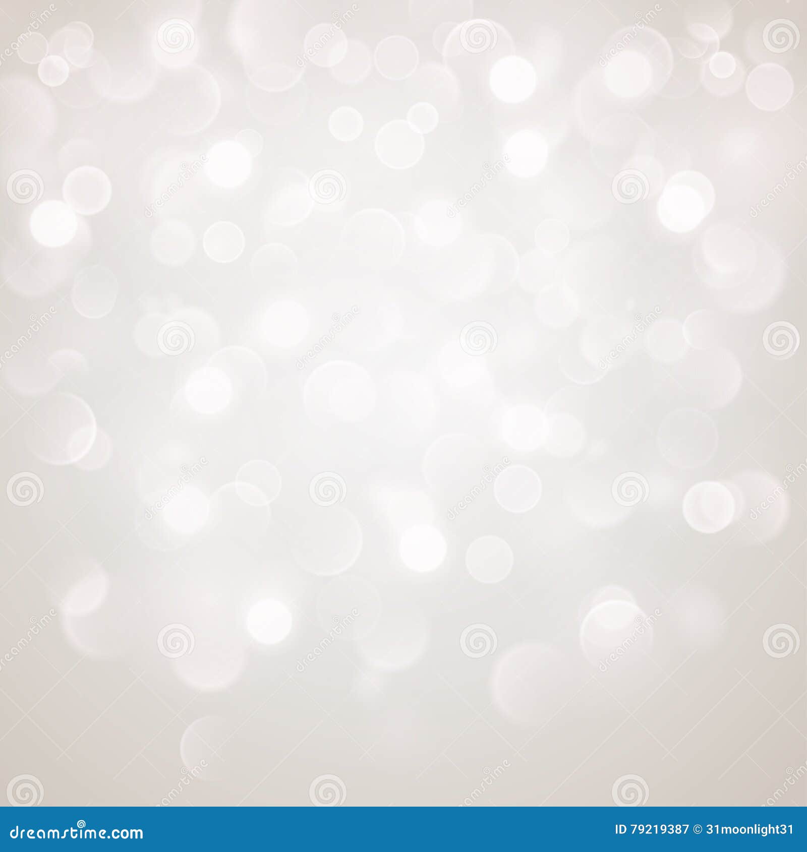 Abstract Background with Bokeh Effect in White Stock Vector - Illustration  of elegant, decoration: 79219387