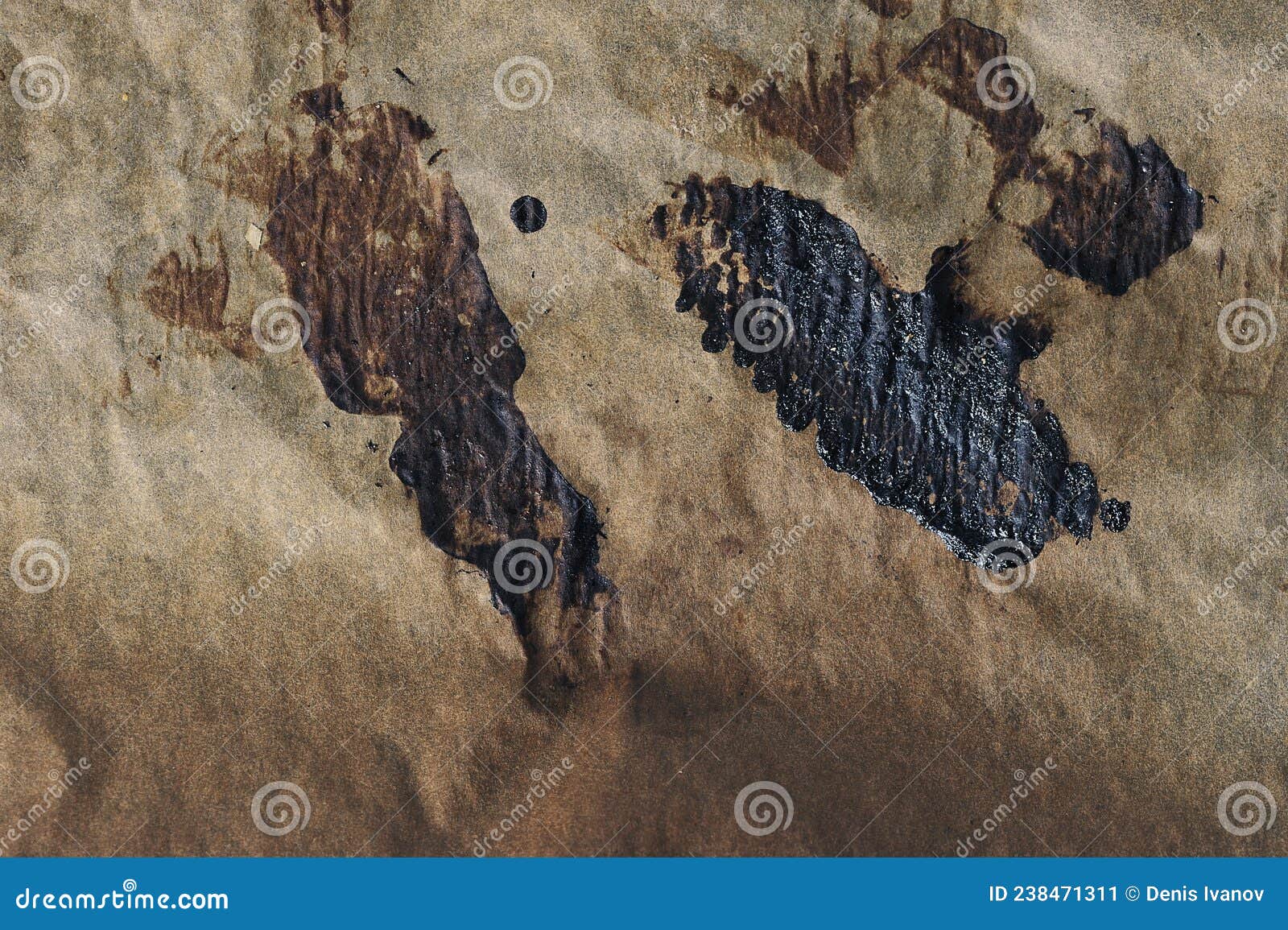 Burnt Parchment Paper Stock Image 14097511