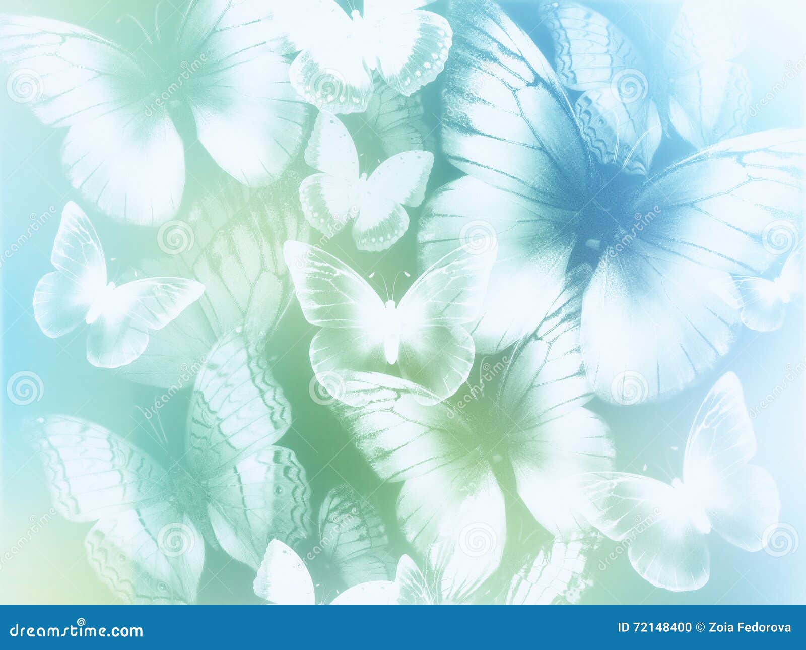 Abstract Background with Butterflies Stock Illustration Illustration of wing, blue 72148400