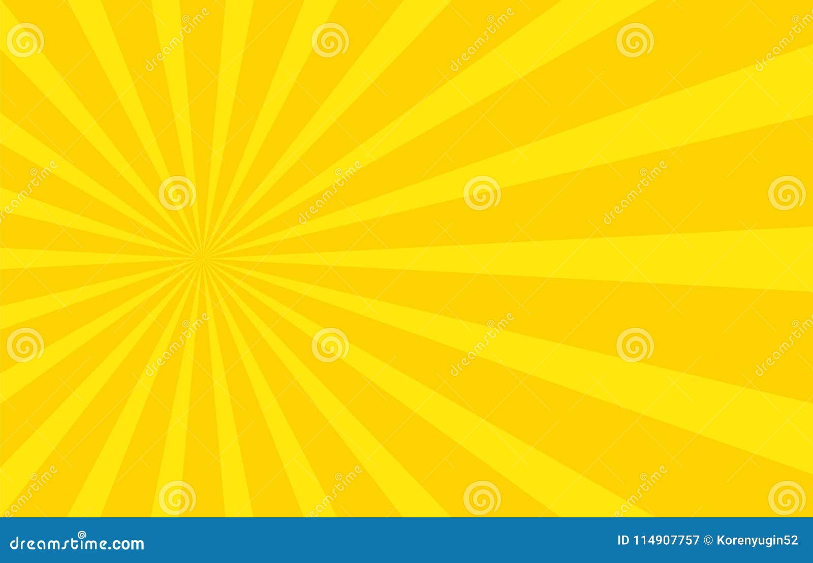 Abstract Background with Cartoon Rays of Yellow Color. Template Stock  Vector - Illustration of glow, color: 114907757