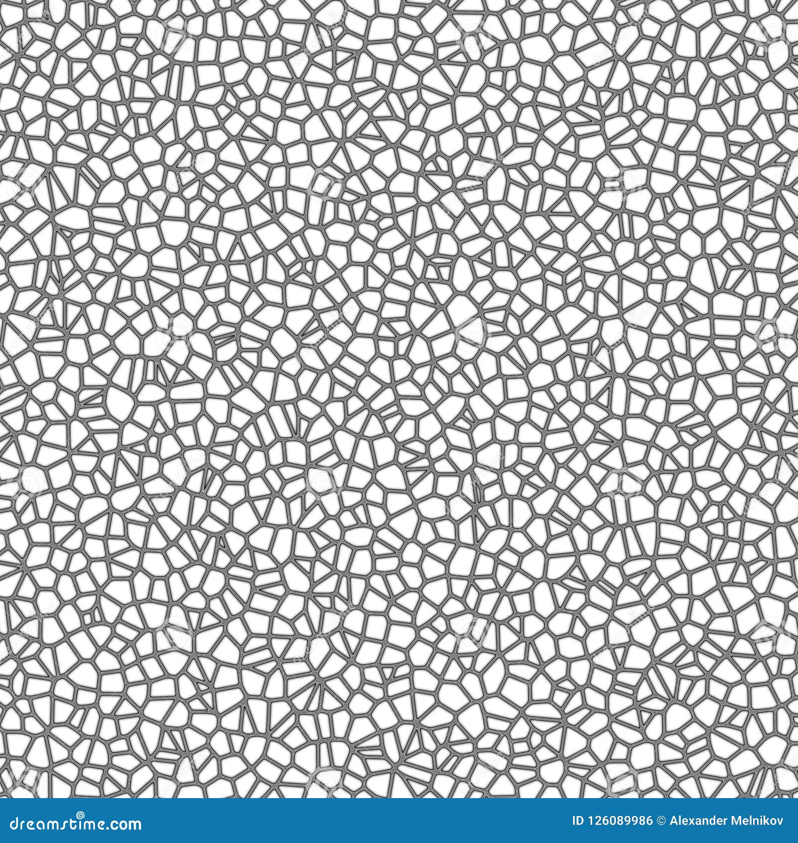 Abstract Background of a Cell Pattern Stock Illustration Illustration