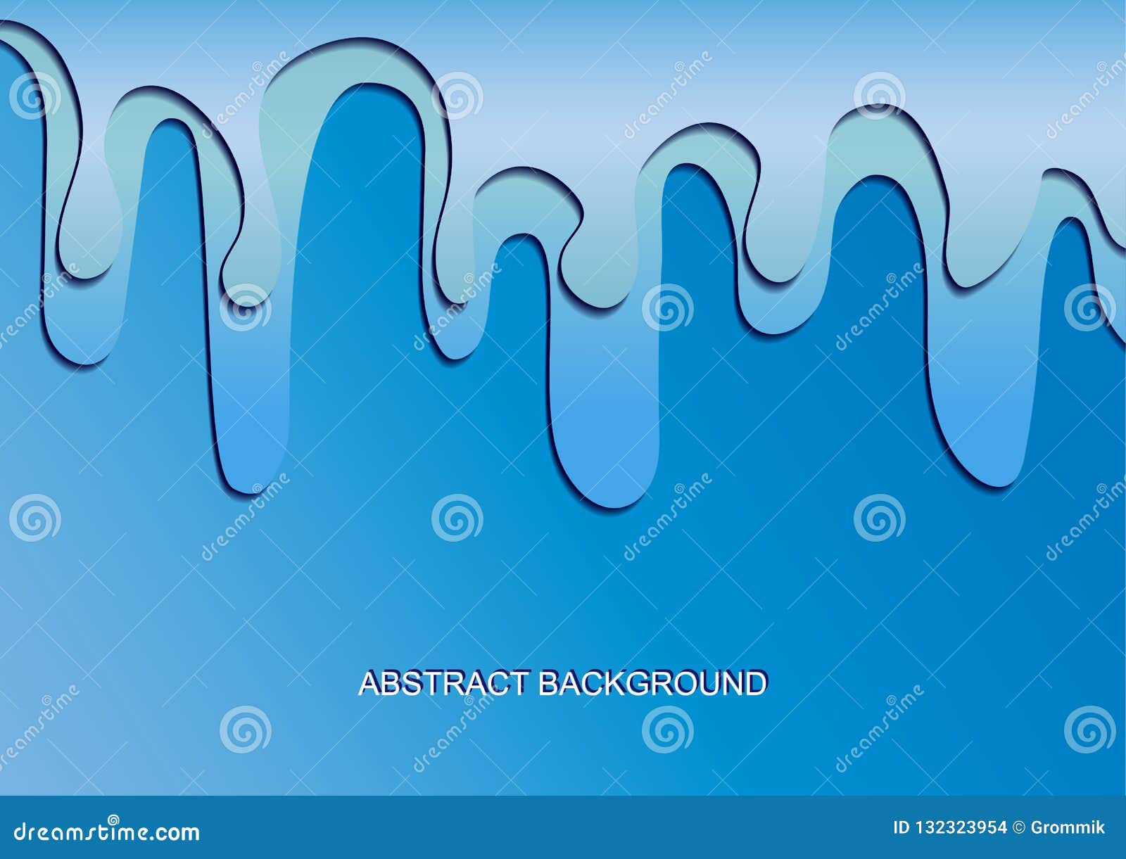 Abstract Background for the Design of the Cover, Screen Saver, F Stock Illustration
