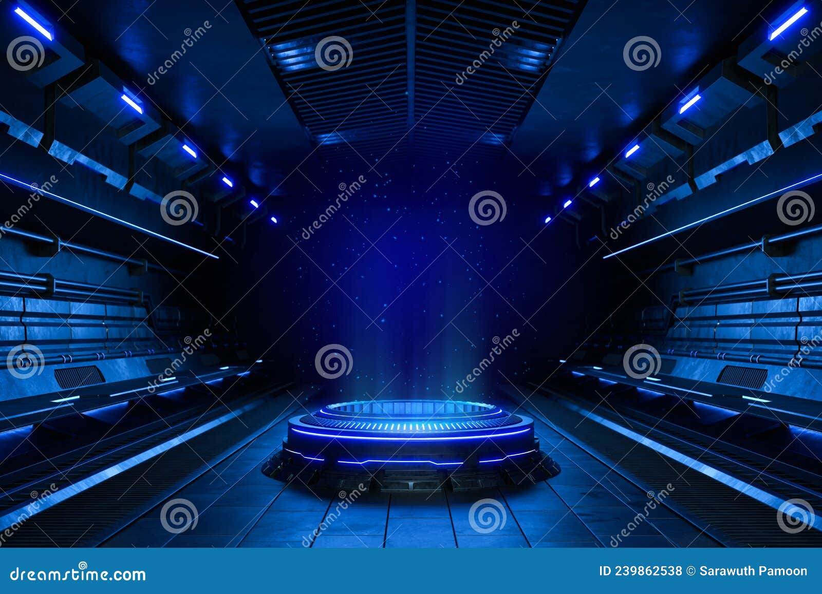 Abstract Background, Futuristic Pedestal for Product Presentation Stock ...