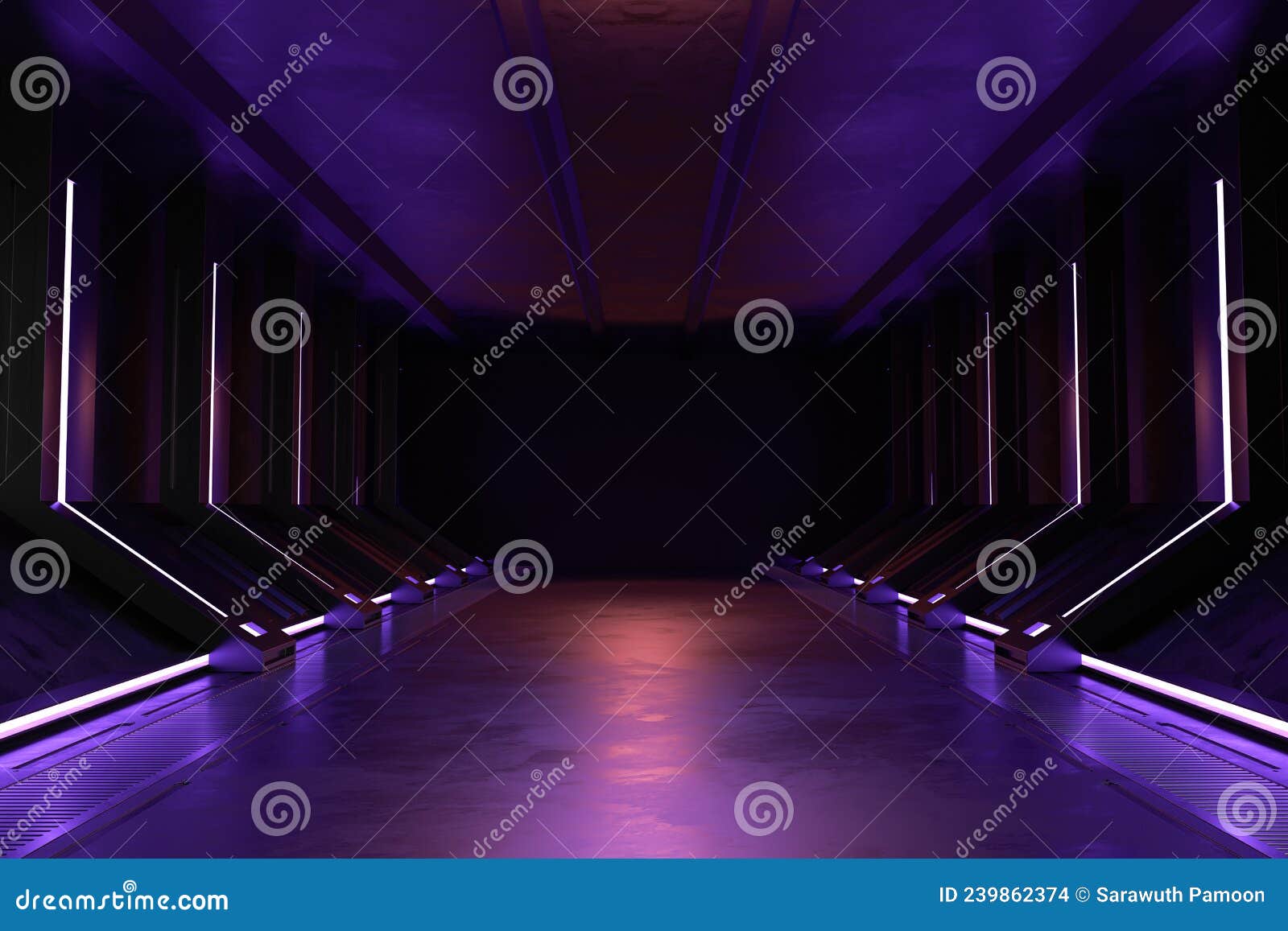 Abstract Background, Futuristic Pedestal for Product Presentation ...