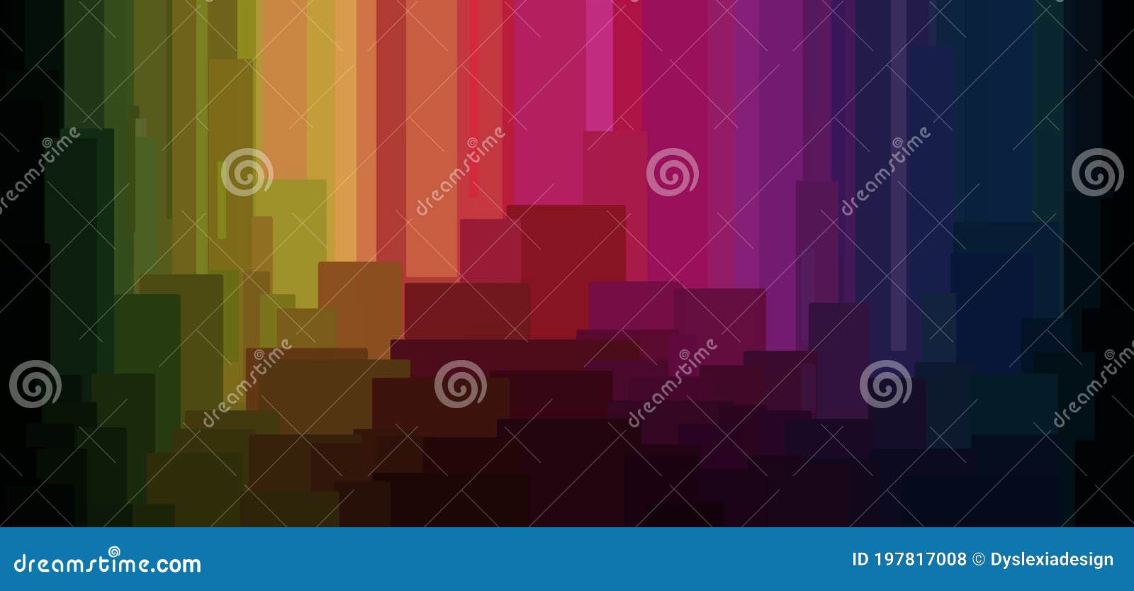 abstract background of lgbt skyline city