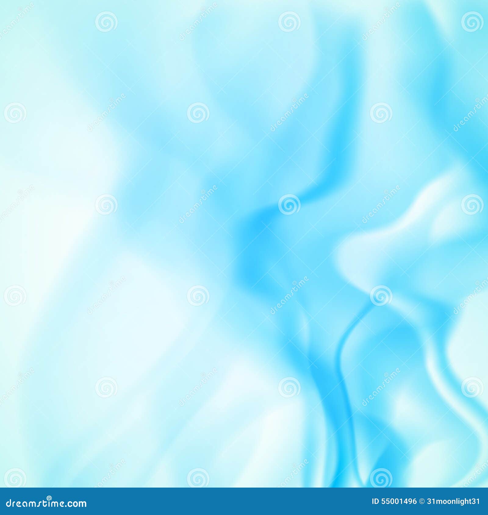 Abstract Background of Light Blue Smoke Stock Vector Illustration of