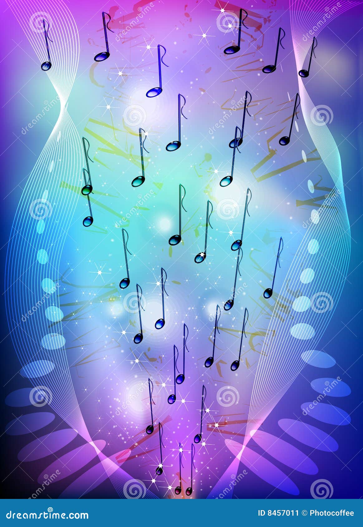 Bright Music Theme Elements Background Vectorvector Backgroundfree Vector  Free Download
