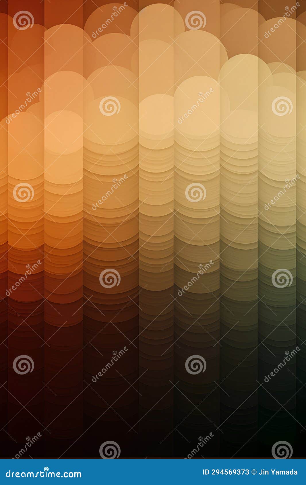 Abstract Background with Orange and Brown Gradients. Vector