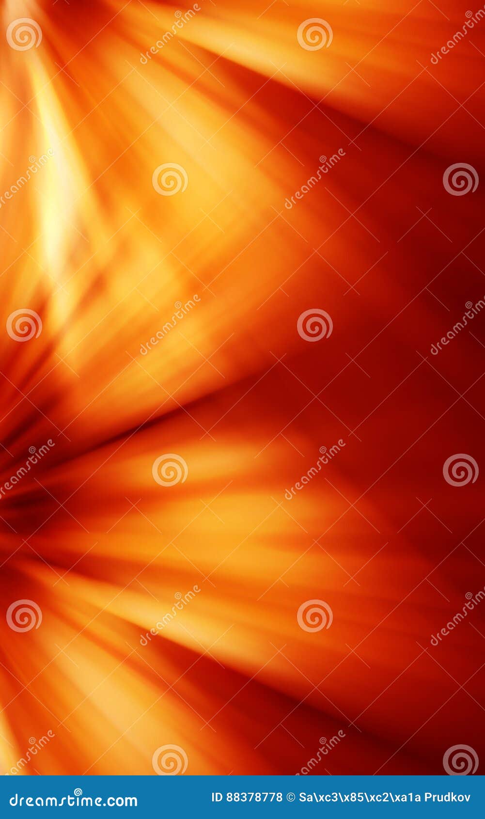 Abstract Background in Orange, Red and Yellow Colors Stock Illustration