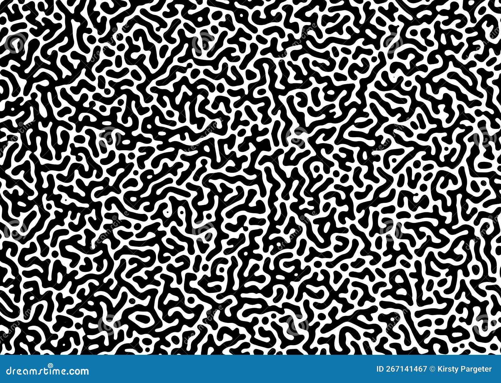 abstract background with organic turing pattern 