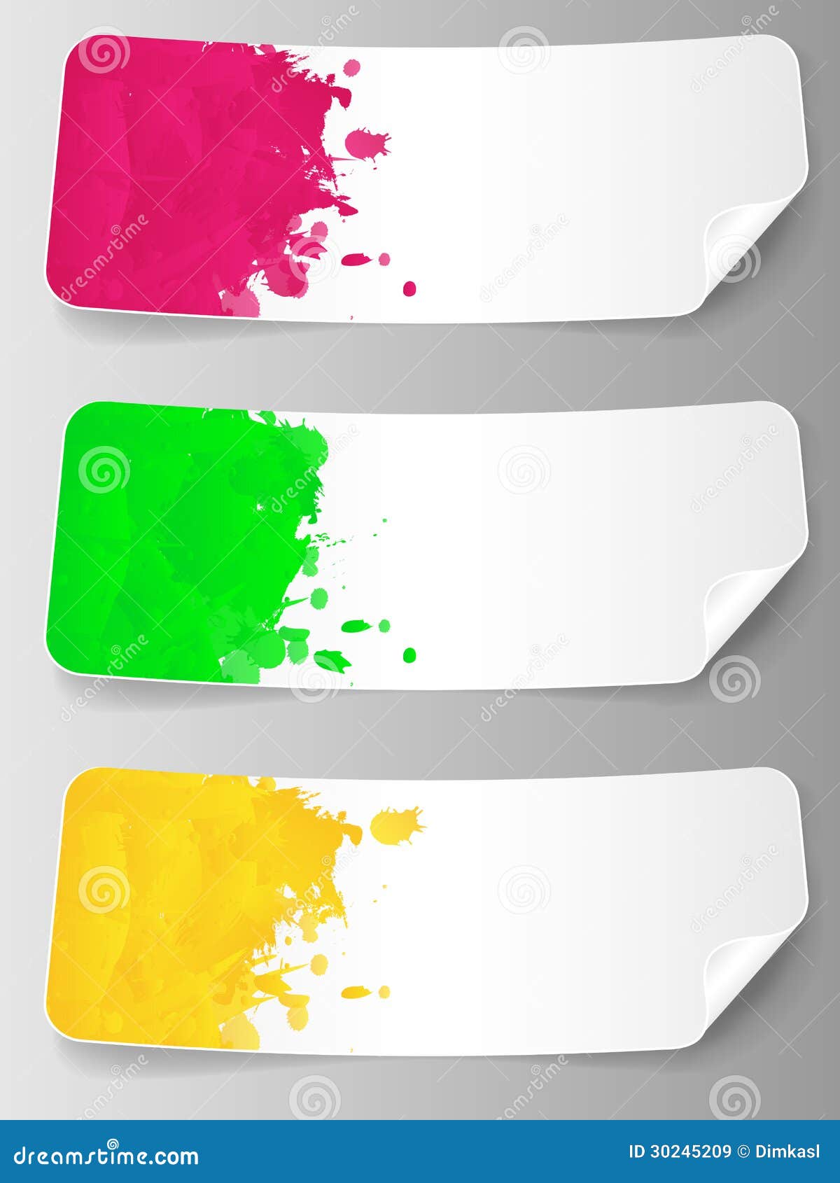 Abstract Background with Paint Splashes. Stock Vector - Illustration of ...