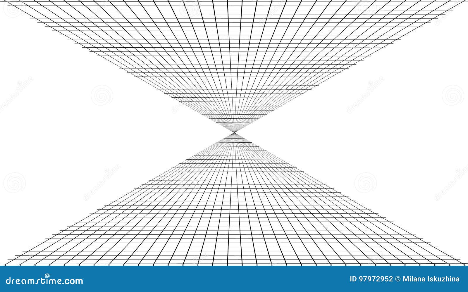 abstract background with a perspective grid.