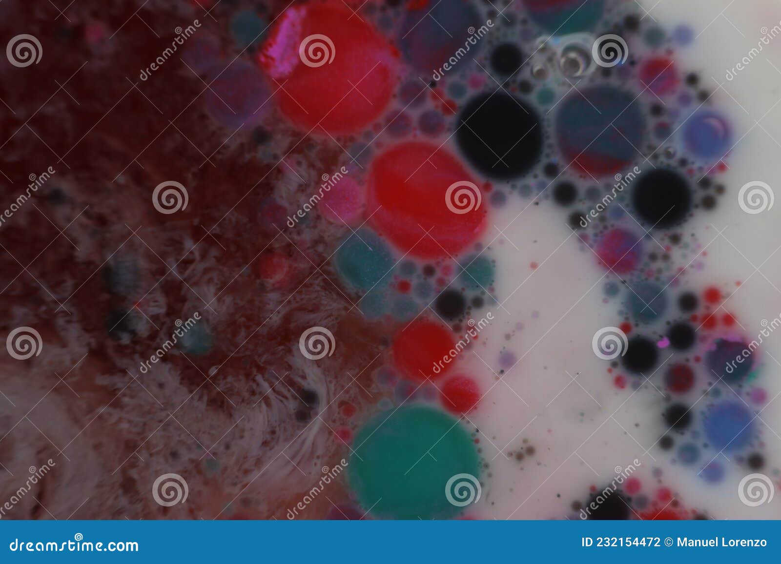 abstract background rarity different spheres pompous colors