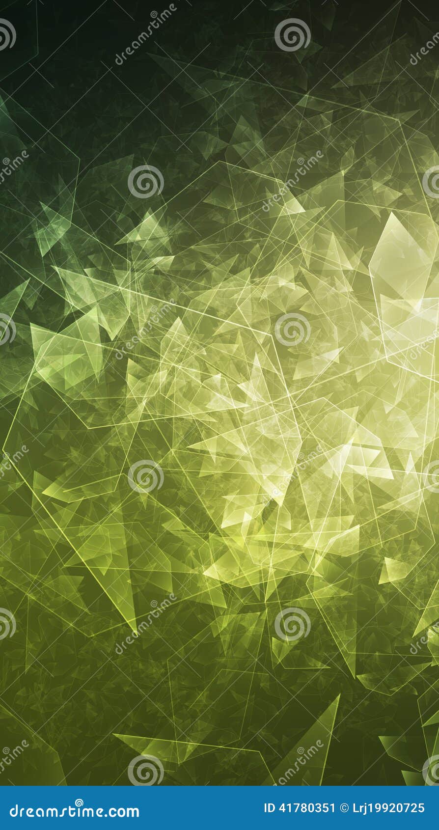 abstract background space fragmentation