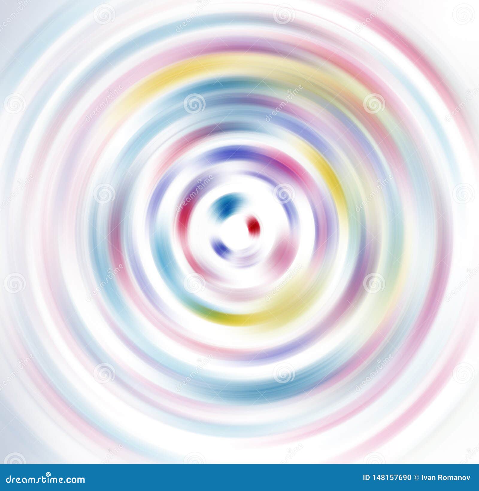 Abstract Background of Spin Circle Radial Motion Blur Stock Photo ...