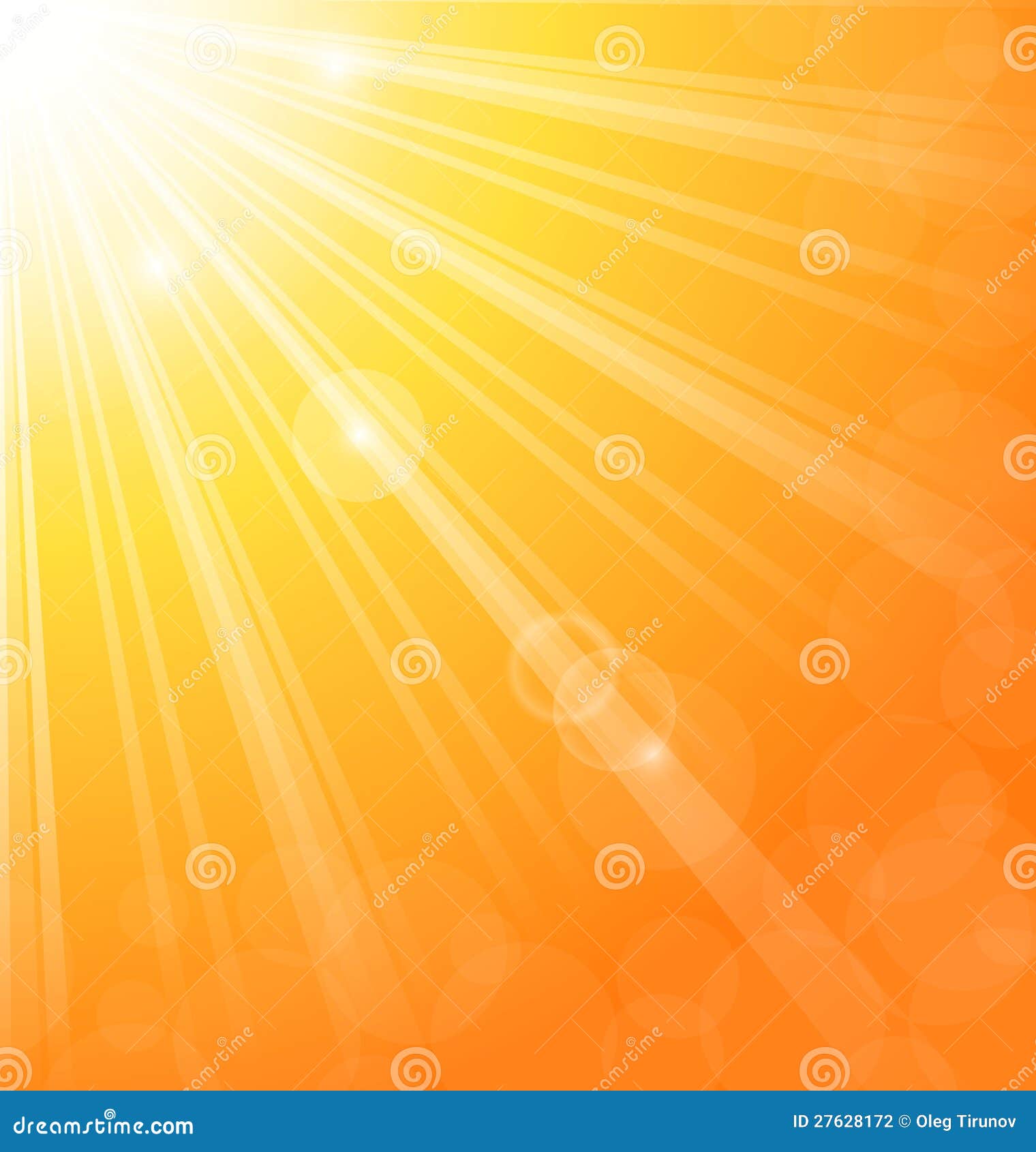 abstract background with sun light rays