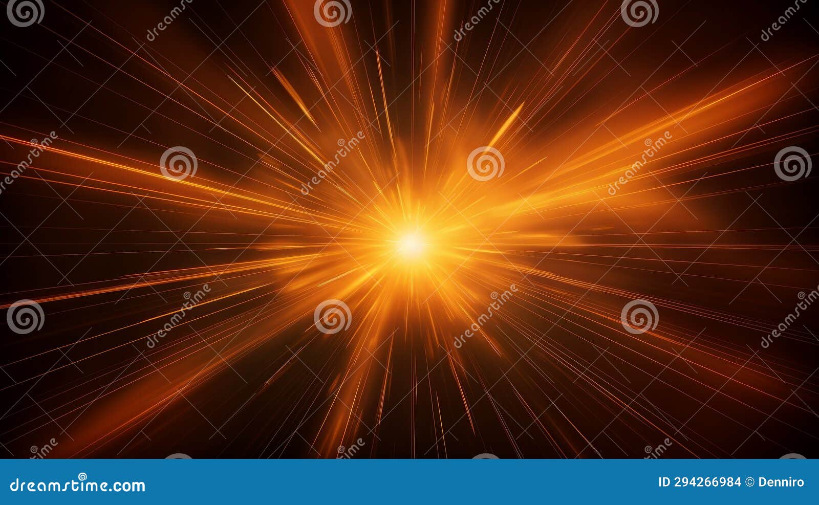 abstract background with sun outburst with rays of light