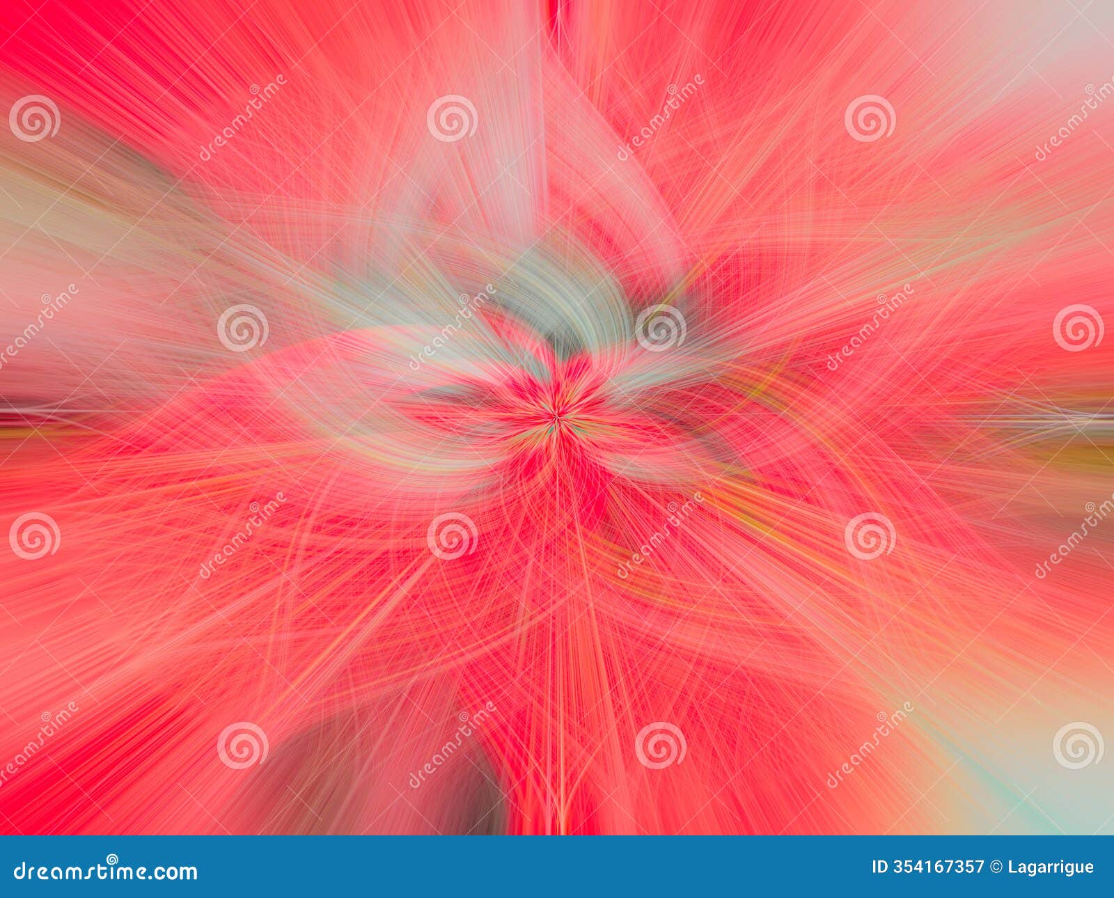 abstract fractal flower twirl colorful pink shades