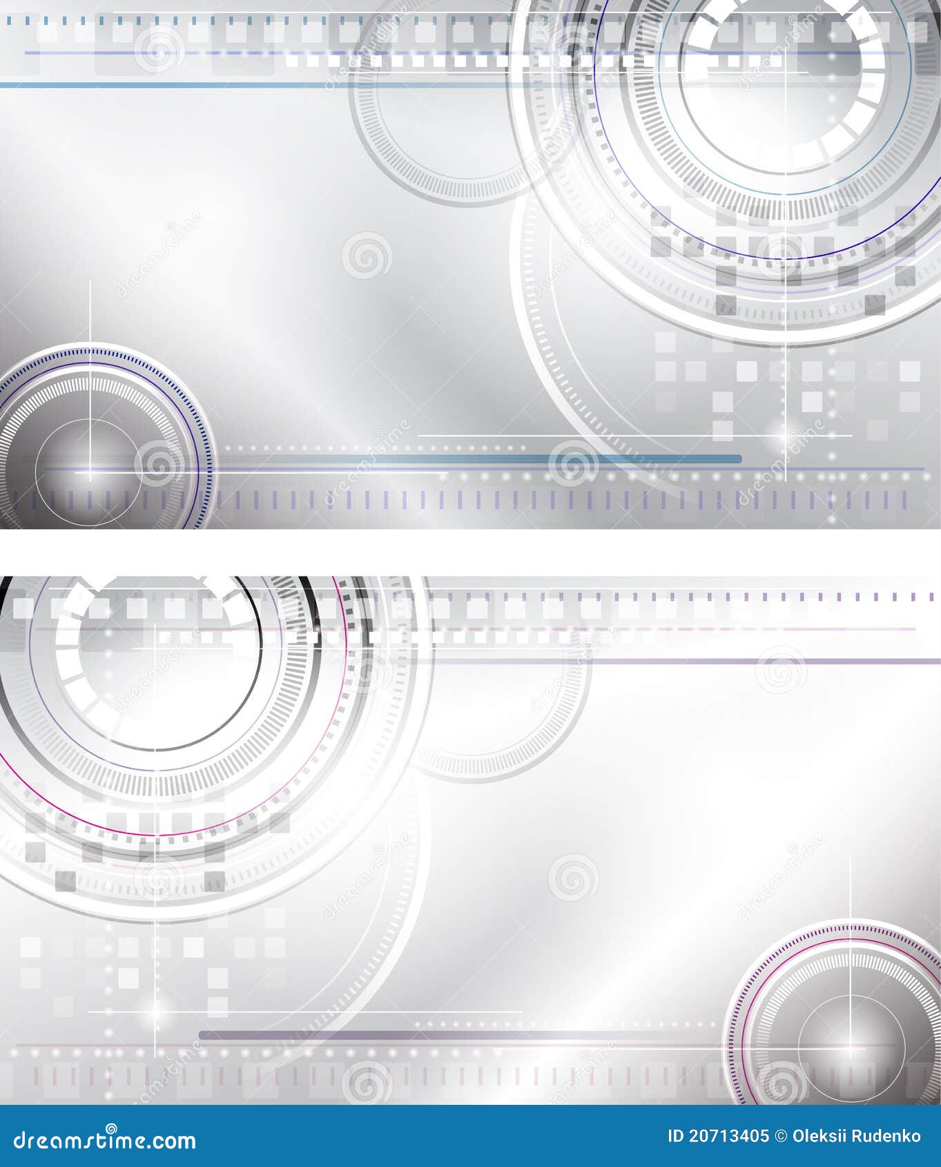 Abstract Background in techno style, wide-screen format