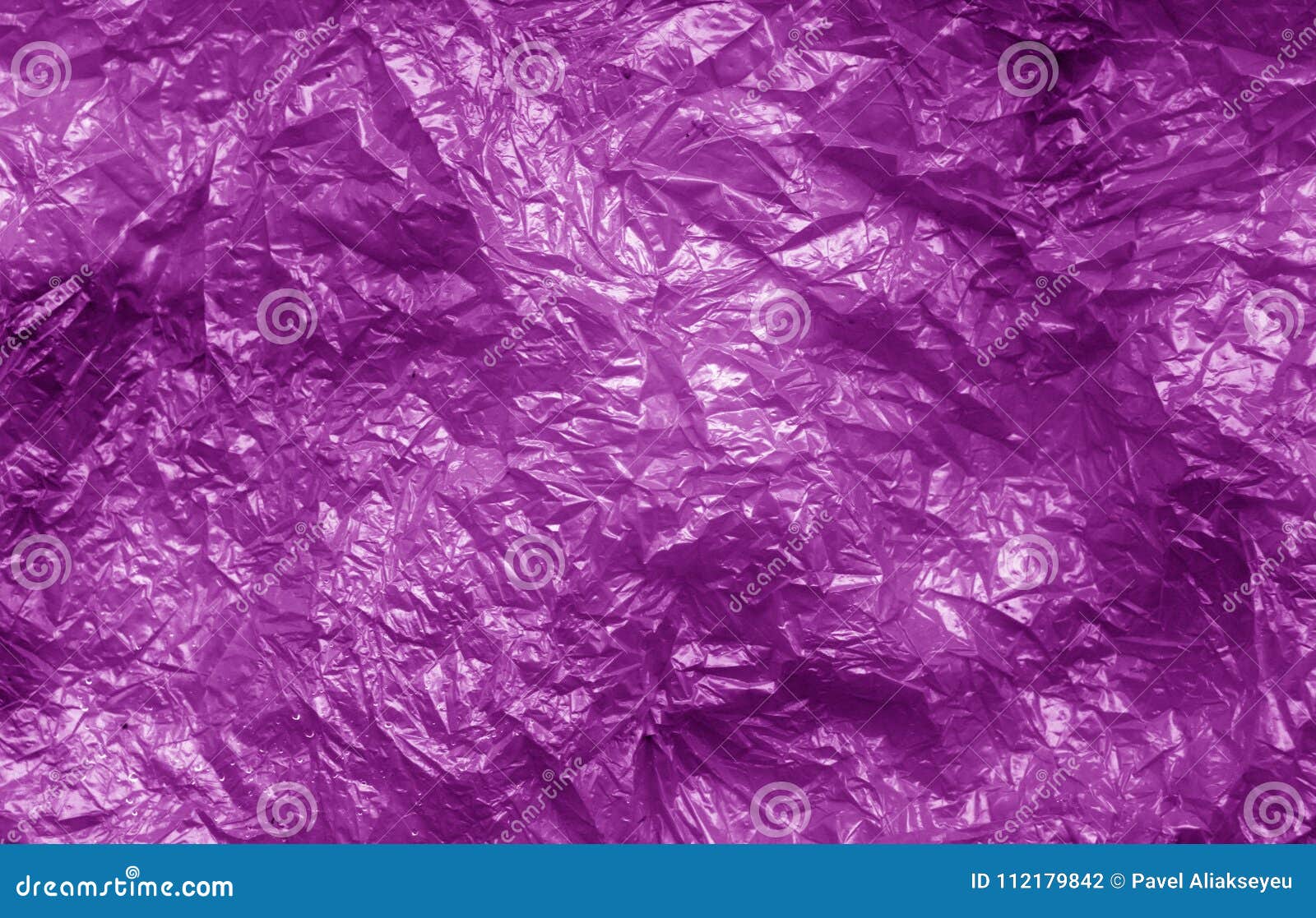 Plastic Bag Texture in Red Color. Stock Photo - Image of foil, crumpled