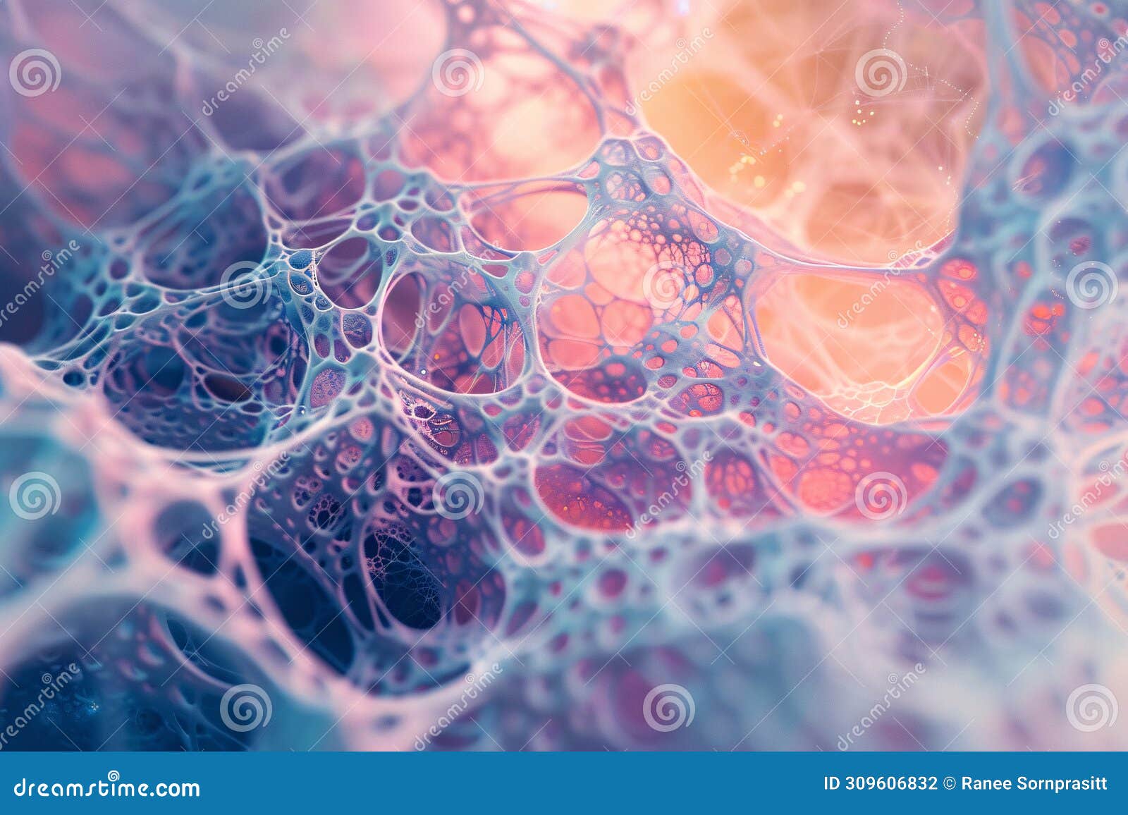 abstract background and texture of science and medical backgrounds. generative ai